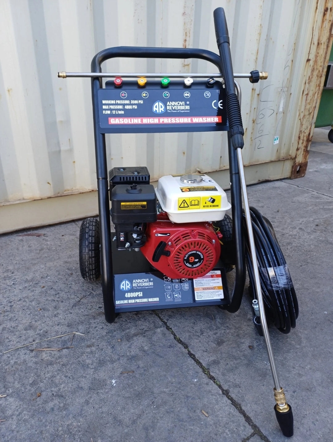 9HP 4800PSI PRESSURE WATER AR ITALIAN PUMP