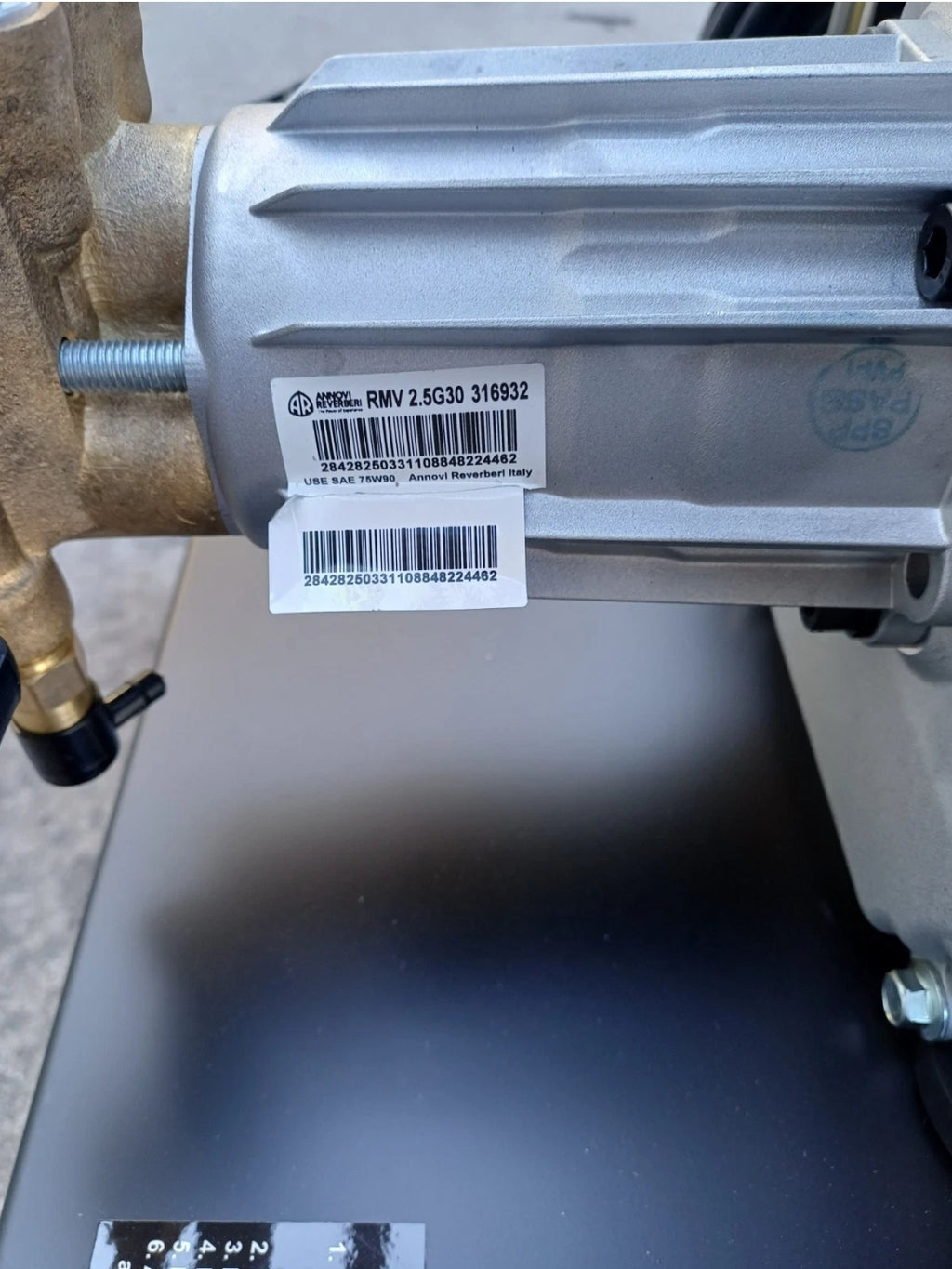 9HP 4800PSI PRESSURE WATER AR ITALIAN PUMP